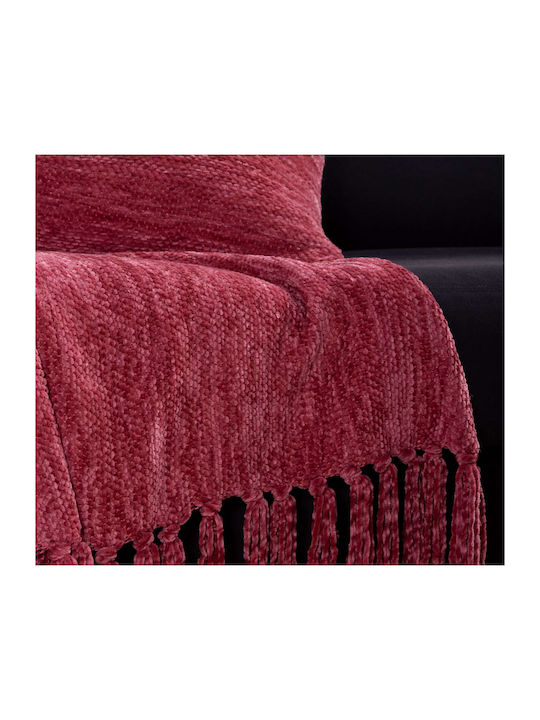 Nef-Nef Homeware Splendid Sesselüberwurf 130x180cm Beerige Herstellerfarbe