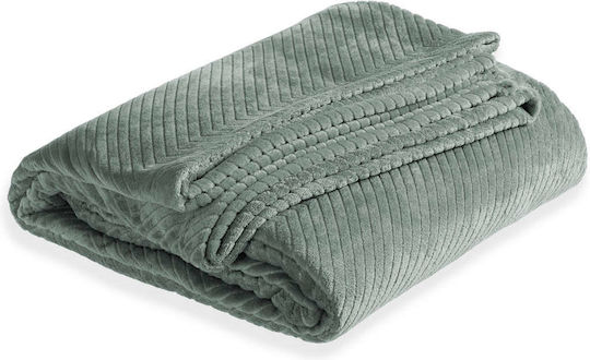 Nef-Nef Homeware Ριχτάρι Διθέσιου Καναπέ Dakari 180x250εκ. Green