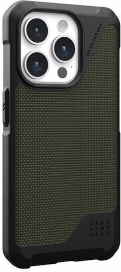 UAG Metropolis Lt Back Cover Aramid Fiber 2mm Χακί (iPhone 15 Pro)