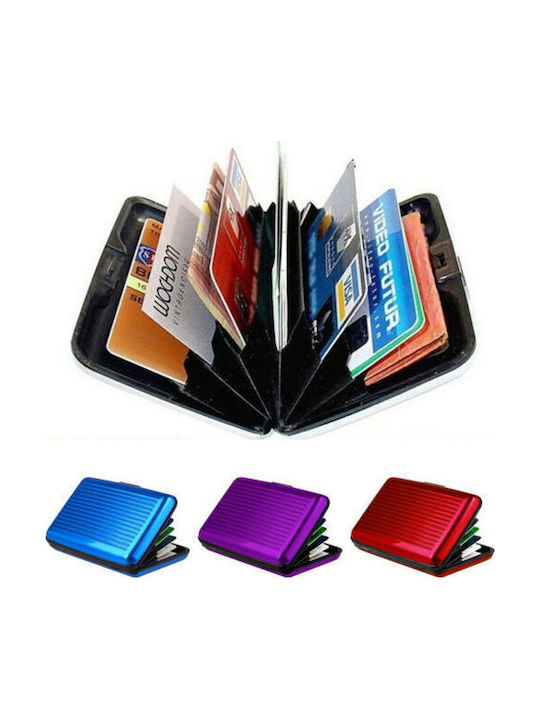 Ανδρικό Πορτοφόλι Καρτών με RFID Χρυσό