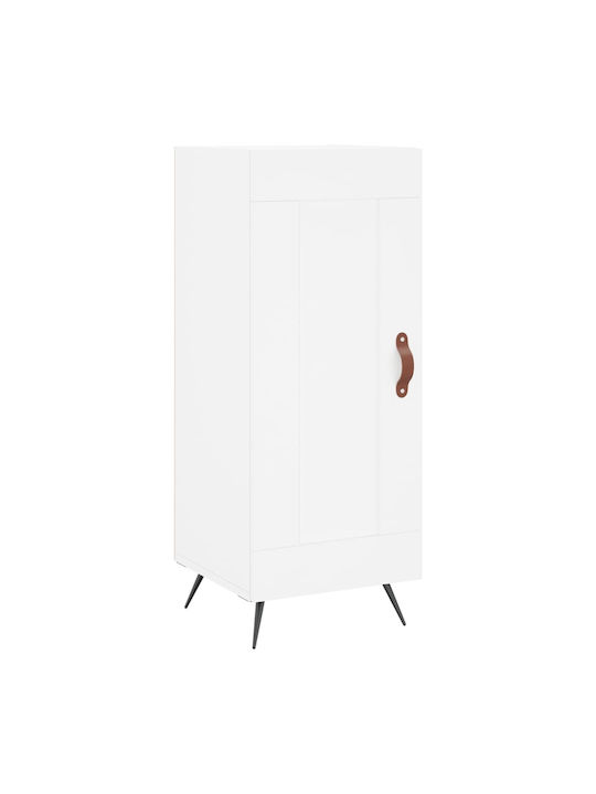 Schrank Boden Weiß 34.5x34x180cm