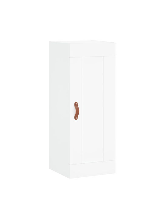 Schrank Boden Weiß 34.5x34x180cm