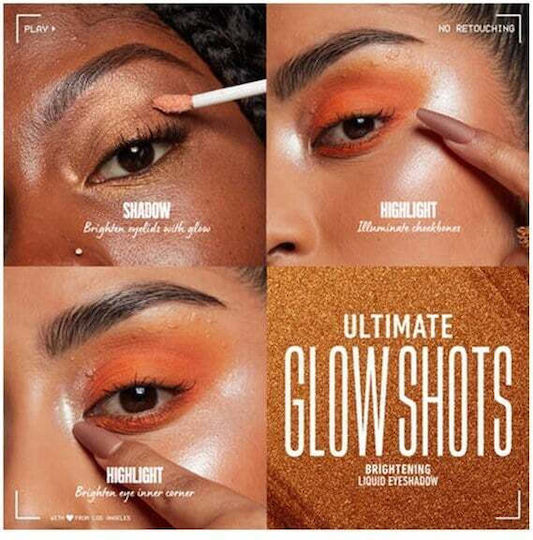 Ultimate Glow Shots Eye Shadow in Liquid Form 21 Blueberry Bank 7.5ml
