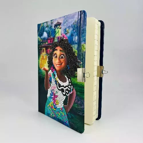 Craft Buddy Secret Diary Crystal Art Encanto Παιδικό Σετ Γραφικής Ύλης