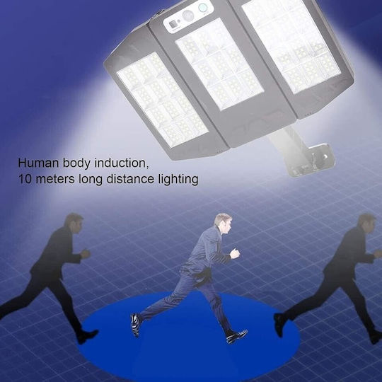 Arrango Ηλιακό Φωτιστικό Δρόμου 50W Ψυχρό Λευκό 6500K με Αισθητήρα Κίνησης και Τηλεχειριστήριο