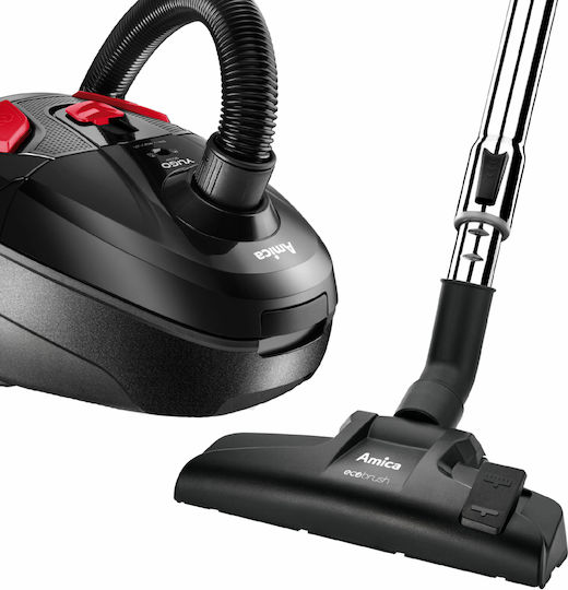 Amica Yugo VM1043 Vacuum Cleaner 900W Bagged 1.5lt Black