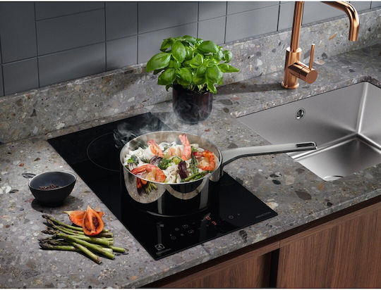 Electrolux Domino Κεραμική Εστία Αυτόνομη με Λειτουργία Κλειδώματος 29x52εκ.