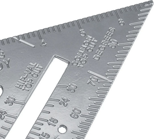 Pexcraft Winkelmesser Aluminium mit Patoura Länge 18cm