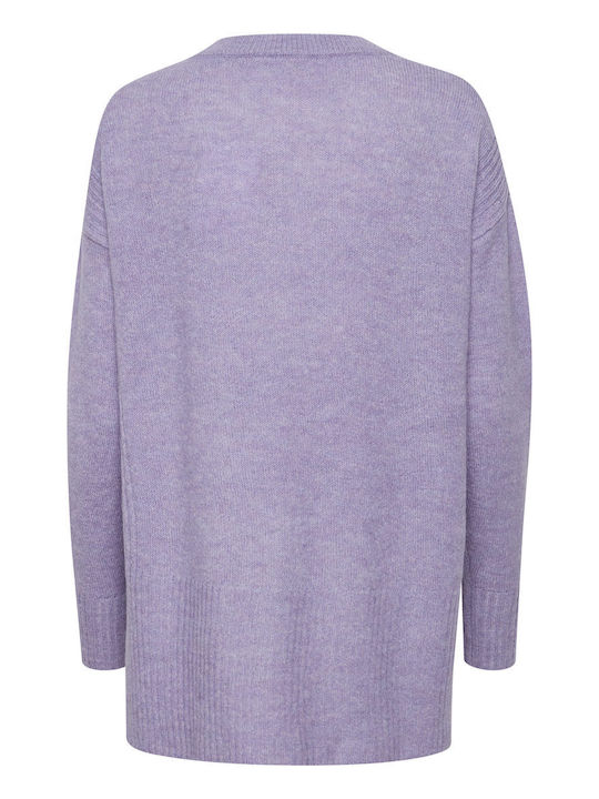 Kamara Long-sleeved Women's Pullover Lilacc