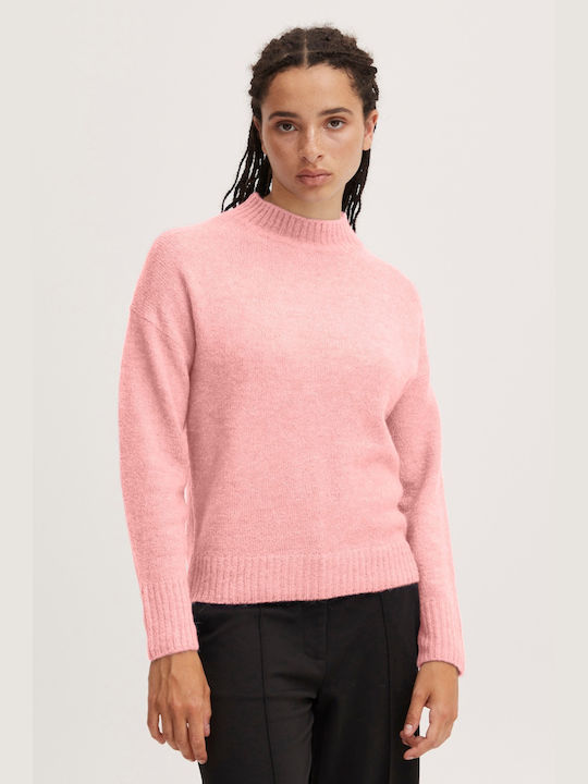 Kamara Women's Long Sleeve Sweater Pink