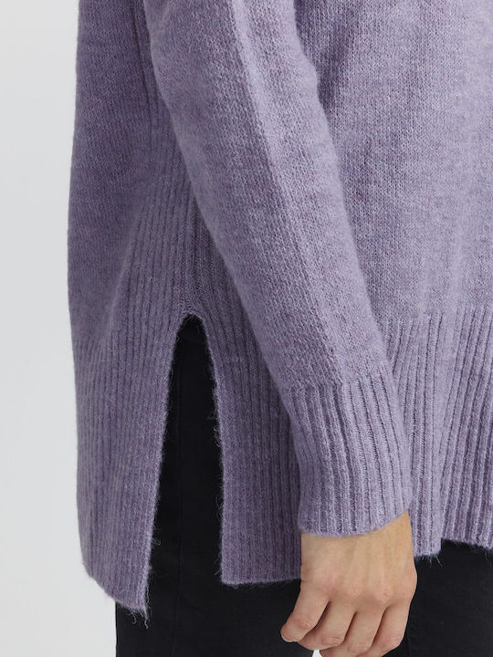 Kamara Long-sleeved Women's Pullover Lilacc