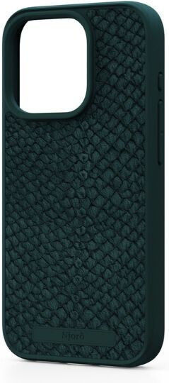 Njord Back Cover Δερμάτινο 2mm Ροζ (iPhone 15 Pro)