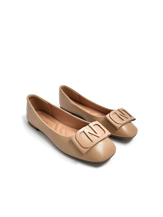 Plato Ballerinas Beige