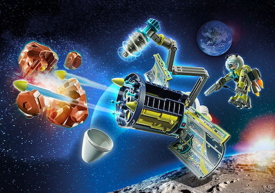 Playmobil Space Distrugător Spațial de Meteoriți pentru 4-10 ani