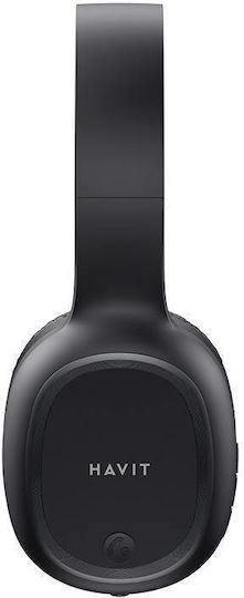 Havit H2590BT Pro Ασύρματα / Ενσύρματα Over Ear Ακουστικά με Ραδιόφωνο Μαύρα
