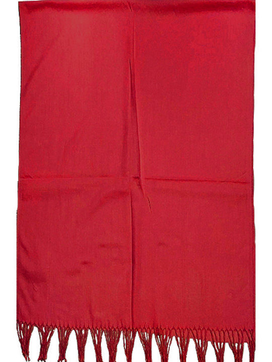 Gift-Me Women's Cashmere Scarf Red