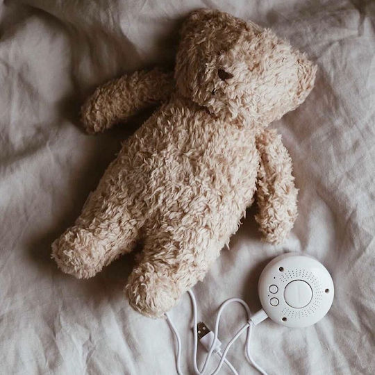 Moonie Παιχνίδι Ύπνου The Humming Bear από Ύφασμα με Φως για Νεογέννητα