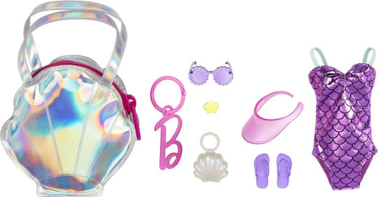 Barbie Fashion Bag Doll Clothes for 3+ years+ Years (Various Designs/Assortments of Designs) 1pc