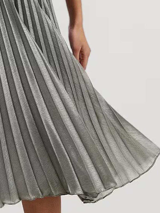 Rochie Midi de Seara de Vară Gri