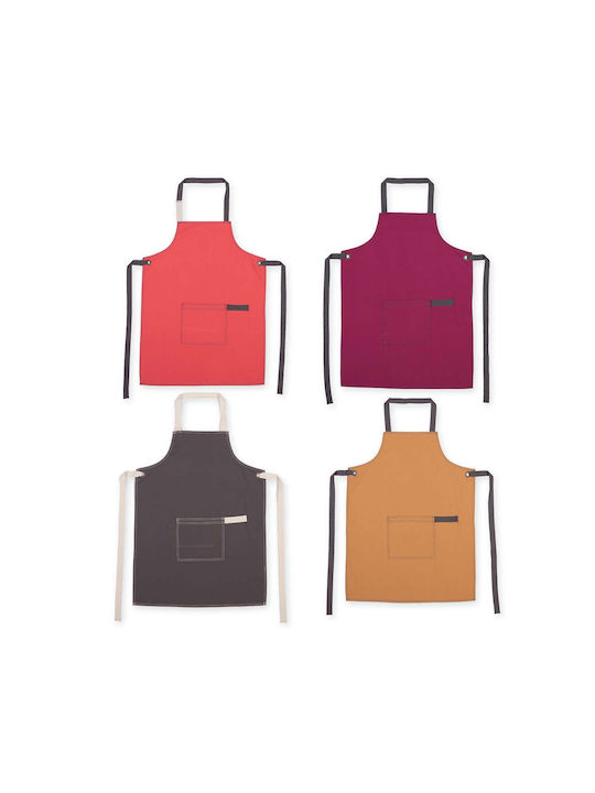 Nef-Nef Homeware Perfetto Apron Purple 75x55cm