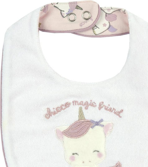 Chicco Bavetă material textil Ecru