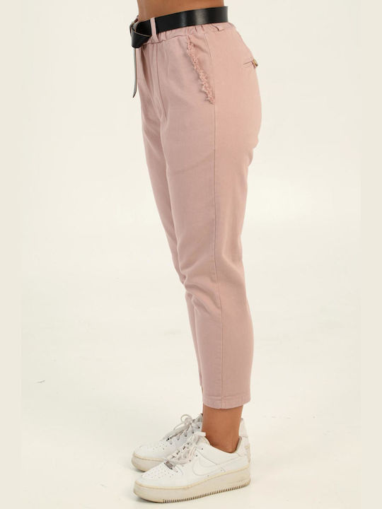 Motel Women's Jean Trousers Pink