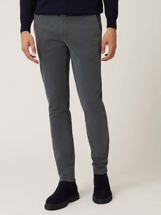 Harmont & Blaine Men's Trousers Chino Elastic Black