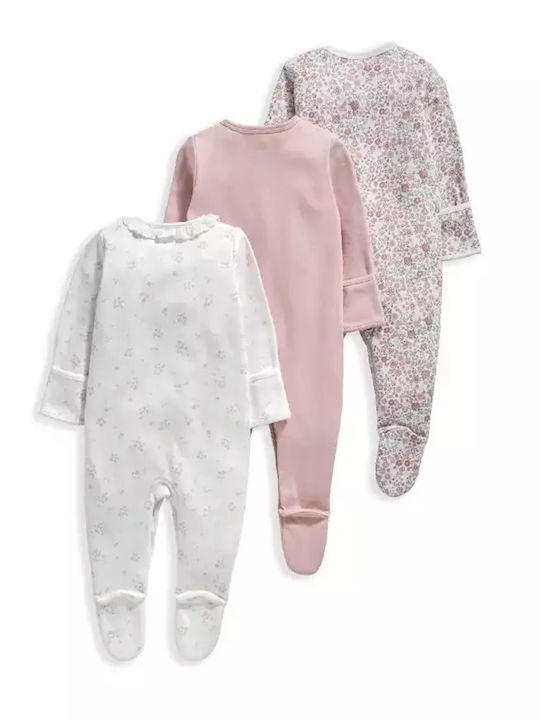 Mamas & Papas Rosa Baby-Strampler