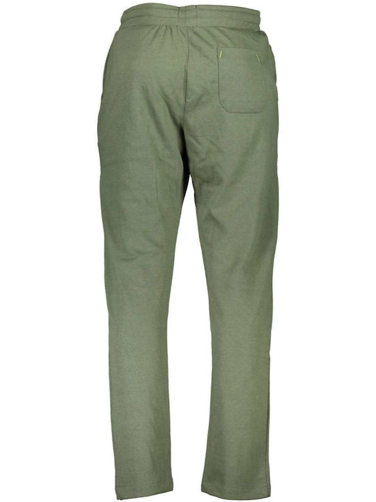 Gian Marco Venturi Men's Sweatpants with Rubber Green