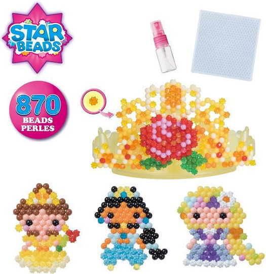 Epoch Toys Children's Craft Aquabeads Disney Princess Tiara Set for Children 4+ years old Years 870pcs