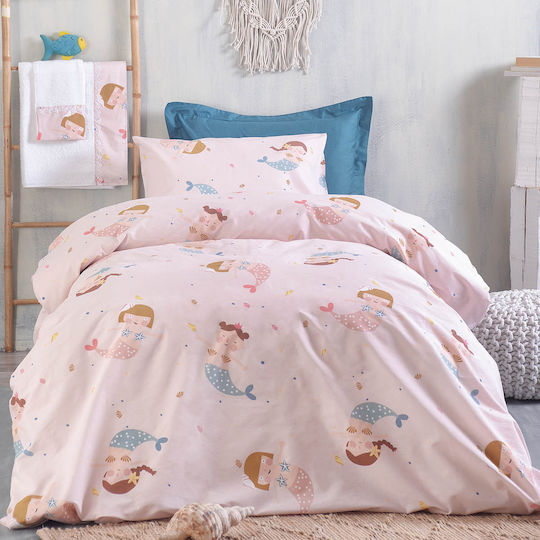 Rythmos Kids Duvet Cover Single Pink Set