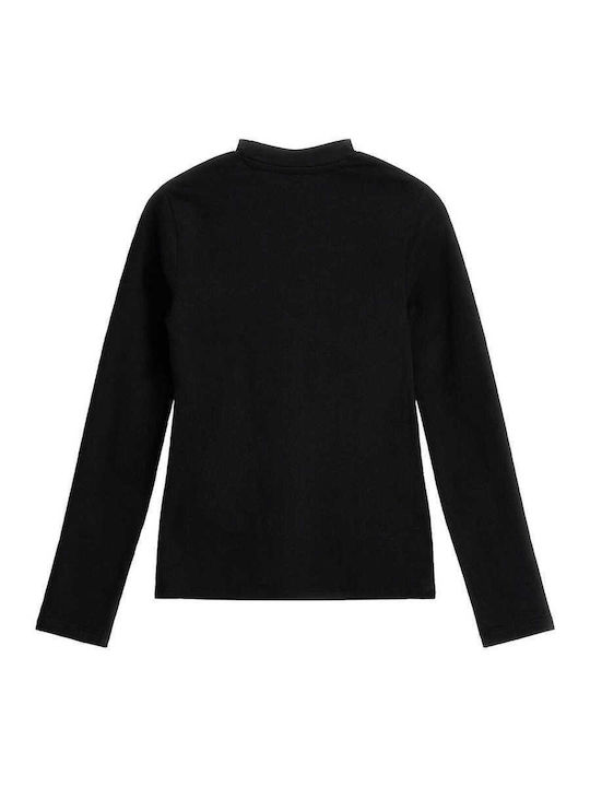 Guess Kids Blouse Long Sleeve Black