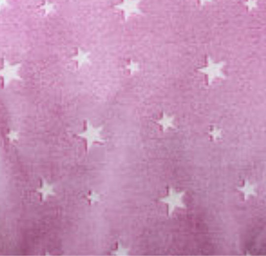 Kocoon Κουβέρτα Fleece Glow Star Φωσφορίζουσα Ροζ 150x220εκ.