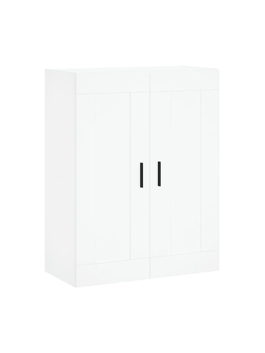 Bibliothek Weiß 69.5x34x180cm