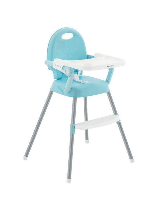 Kikka Boo Spoony Baby Highchair 3 in 1 With Adjustable Height Blue