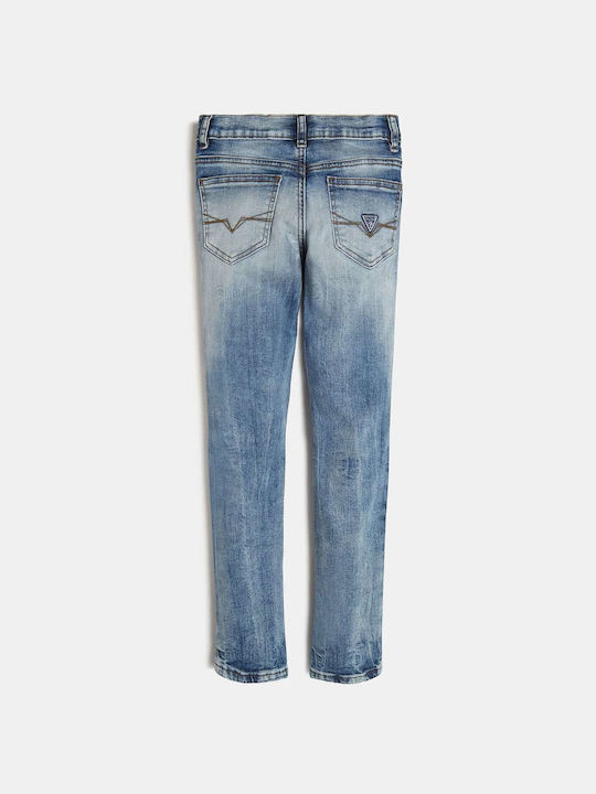 Guess Kids Denim Trousers Blue Denim