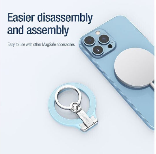 Nillkin Snapgrip Magnetic Ring Holder Κινητού σε Γκρι χρώμα