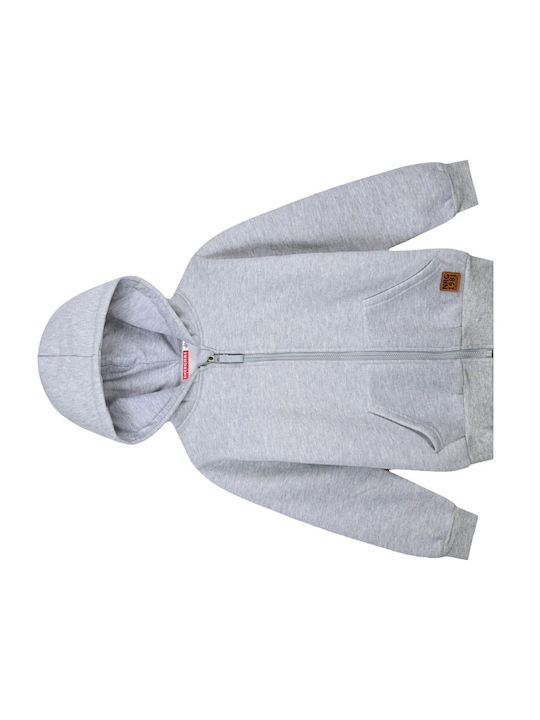 Energiers Kinder-Sweatjacke mit Kapuze Gray