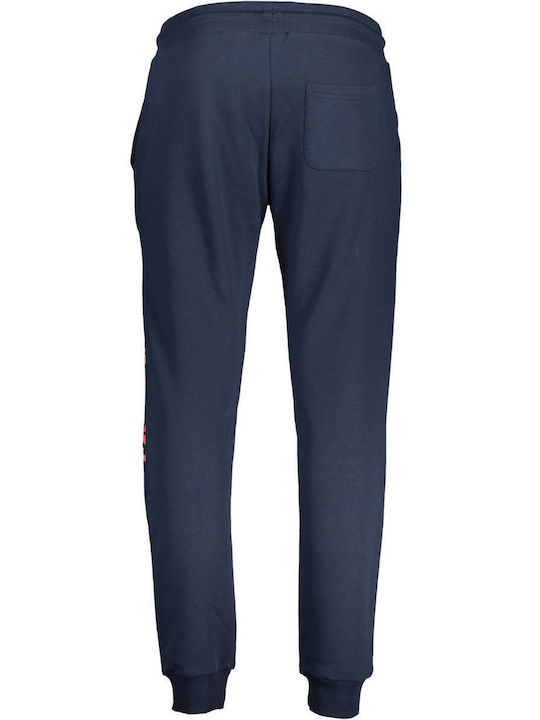 Roberto Cavalli Men's Sweatpants with Rubber Blue