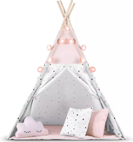Nukido Kids Indian Teepee Play Tent for 3+ years Pink