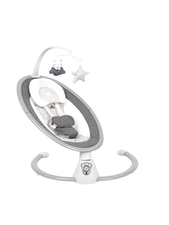 Kikka Boo Electric Baby Relax Twiddle with Music Gray for Child up to 9kg