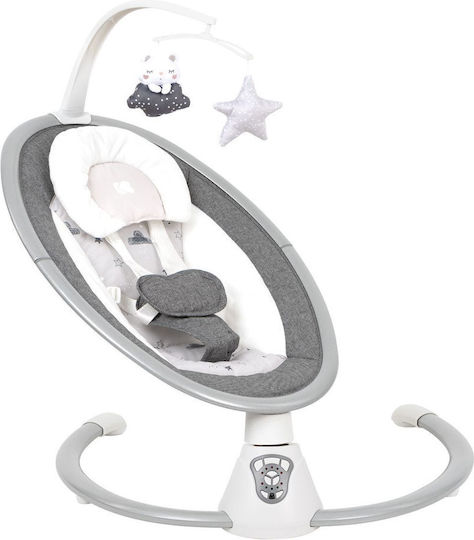 Kikka Boo Electric Baby Relax Twiddle with Music Gray for Child up to 9kg