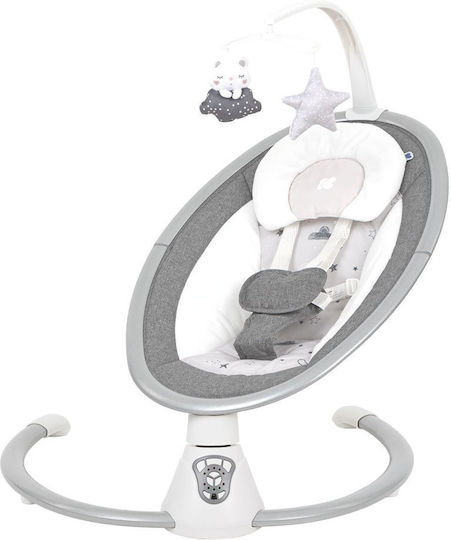 Kikka Boo Electric Baby Relax Twiddle with Music Gray for Child up to 9kg