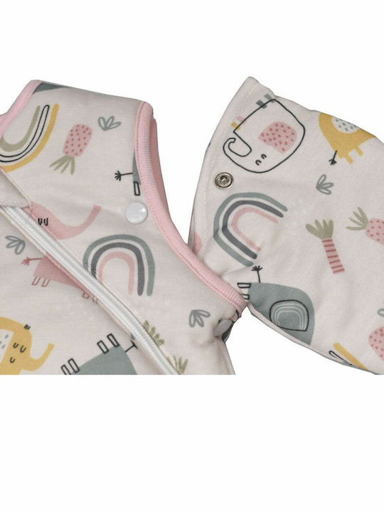 Tender Frühlingshaft Schlafsack mit Füßen Marble 1 Tog Beige
