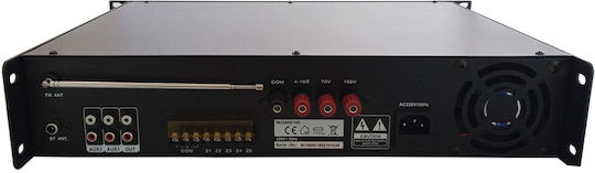 KAL Electronics Power Amplifier Microphone Amplifier with 5 Zone