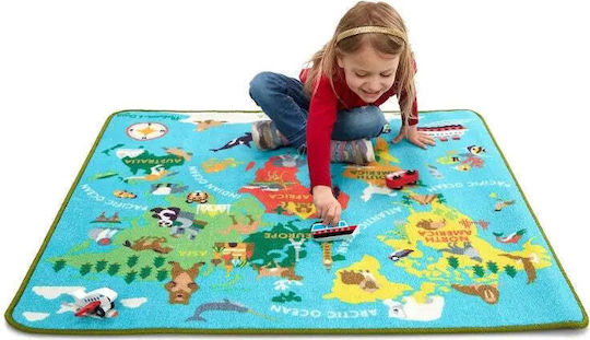 Melissa & Doug Свят Детско килимче Многоцветен 100x102см