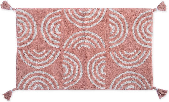 Nef-Nef Homeware Badematte Baumwolle Alba 034003 Rosa 50x80cm