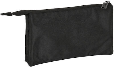 Karactermania Pencil Case with 3 Compartments Black