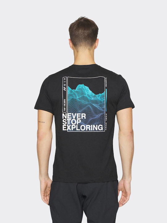 The North Face Ανδρικό T-shirt Κοντομάνικο Μαύρο