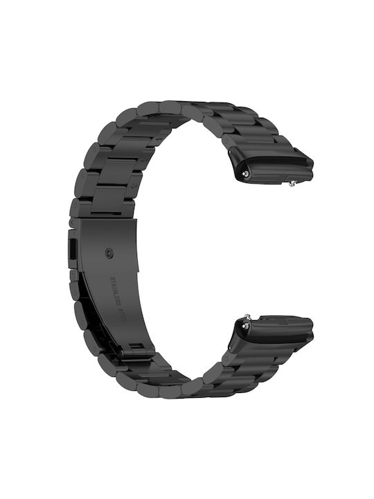 Three Bead Λουράκι Ανοξείδωτο Ατσάλι Μαύρο (Redmi Watch 3 Active)